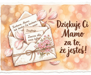 kartka na dzień mamy
