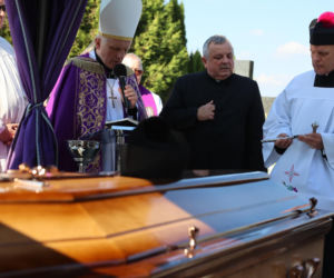 Pogrzeb księdza Stanisława w Grzęsce