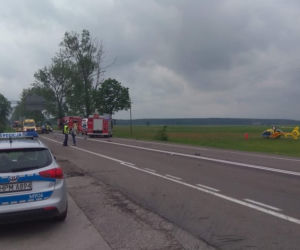 Wypadek Białystok - Augustów 28.05.2019