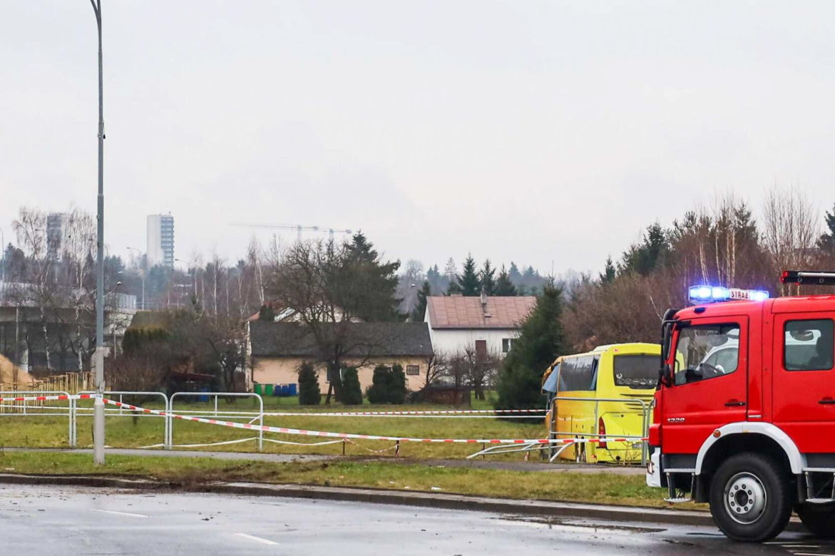 Wypadek autokaru w Rzeszowie