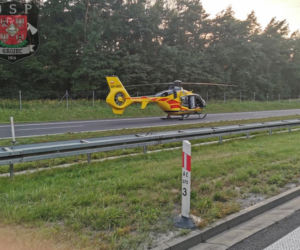 Chrzanów: Wypadek na A4! W akcji LPR, cztery osoby ranne