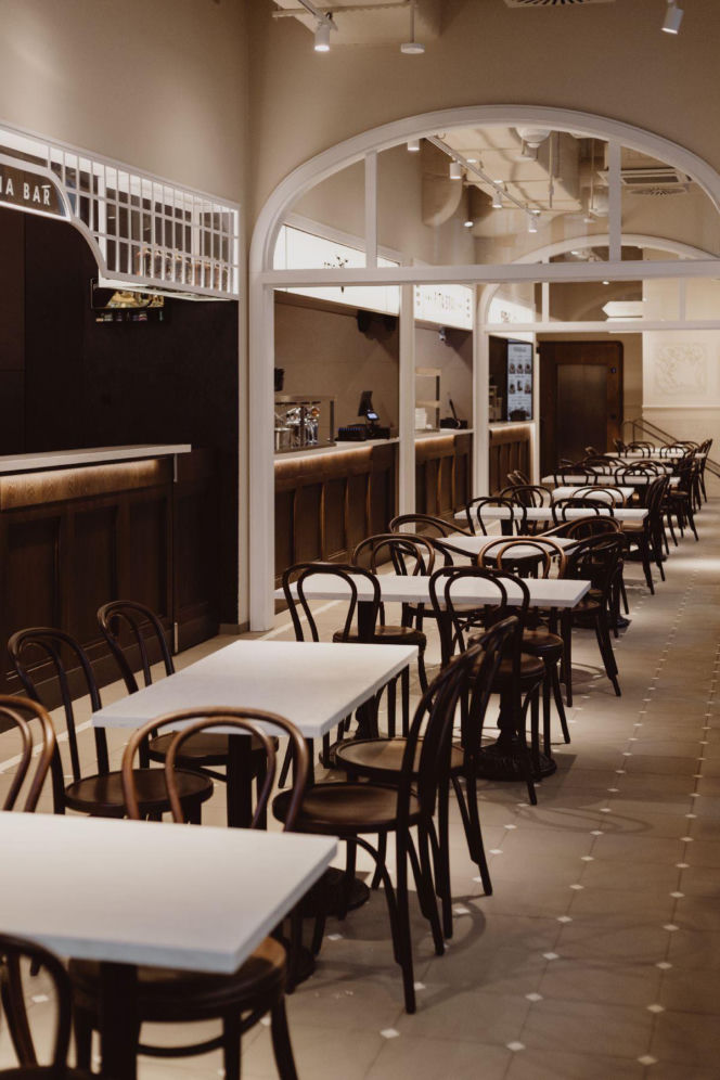 Kulinarna Kamienica  - projekt: Biuro Kreacja i M19 Architekci