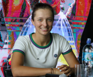 Iga Świątek jako 17-latka