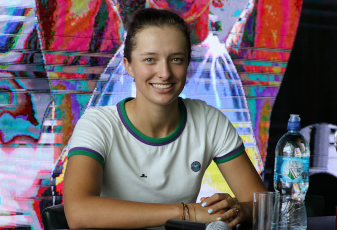 Iga Świątek jako 17-latka