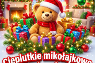 Kartka z życzeniami na Mikołaja