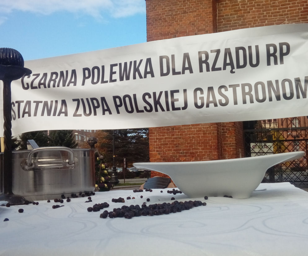Strajk elbląskiej branży gastronomicznej