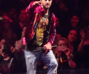 Justin Timberlake na urodzinowym koncercie