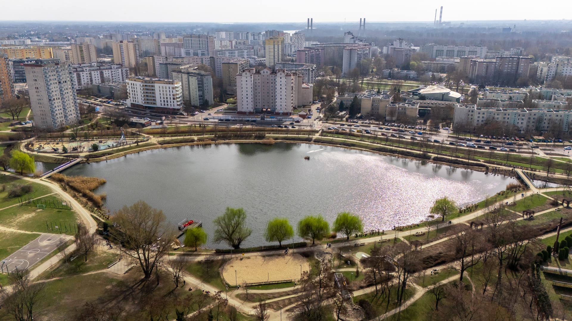 Park Nad Balatonem w Warszawie