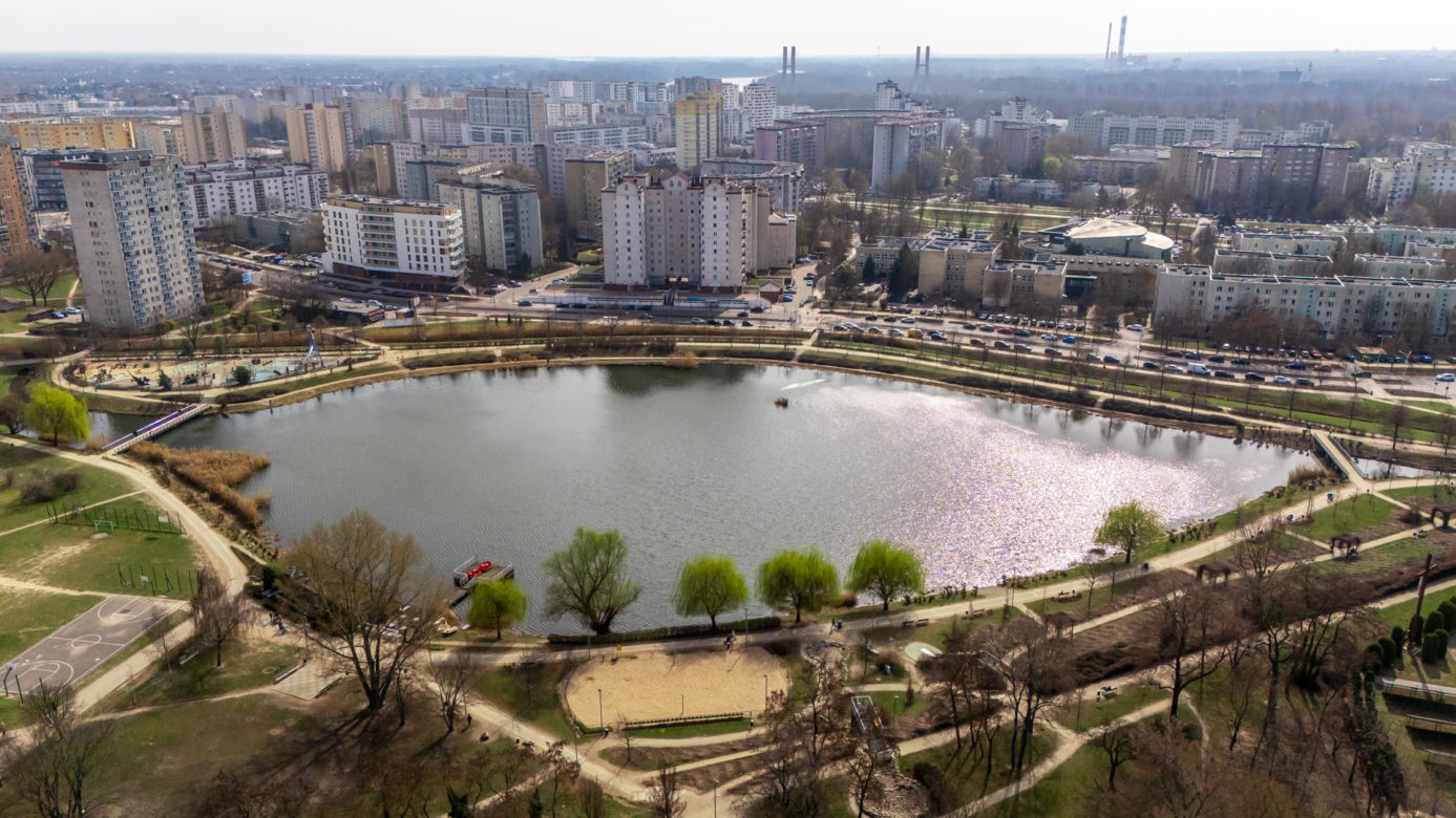 Park Nad Balatonem w Warszawie