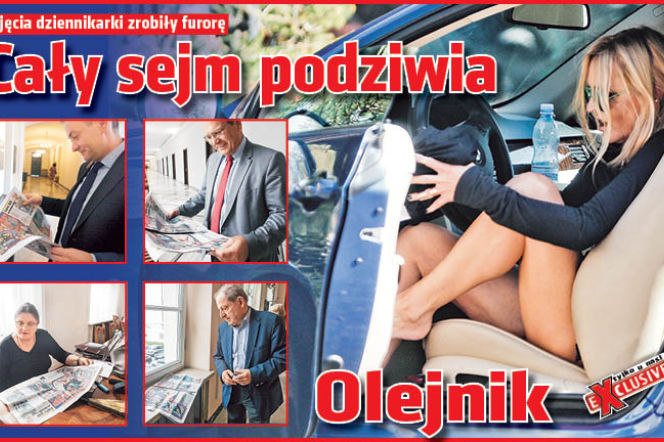 Cały sejm podziwia Olejnik
