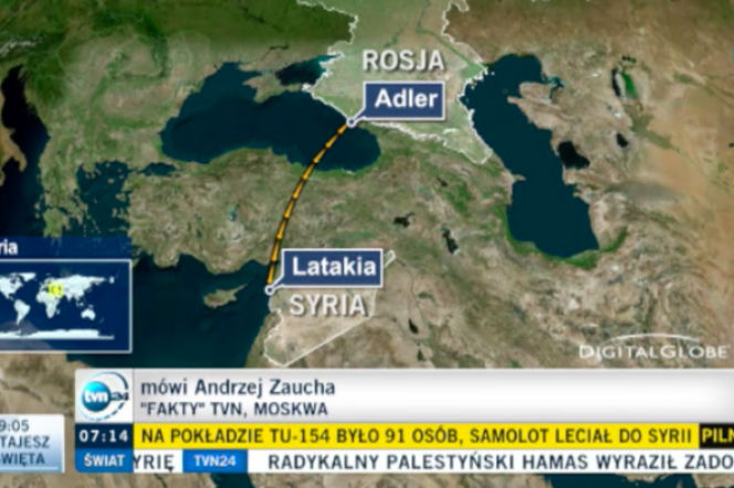 Co były przyczyną katastrofy rosyjskiego samolotu?
