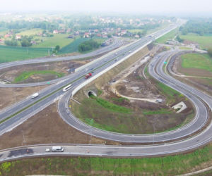 Budowa węzła Niepołomice na autostradzie A4