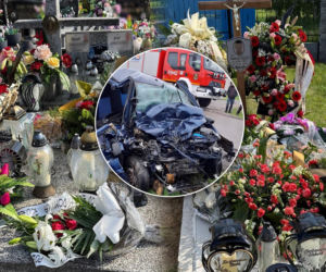Ojciec z dwoma synami zginęli w tragicznym wypadku. Na pogrzeb przyszła cała wieś. Poruszające sceny