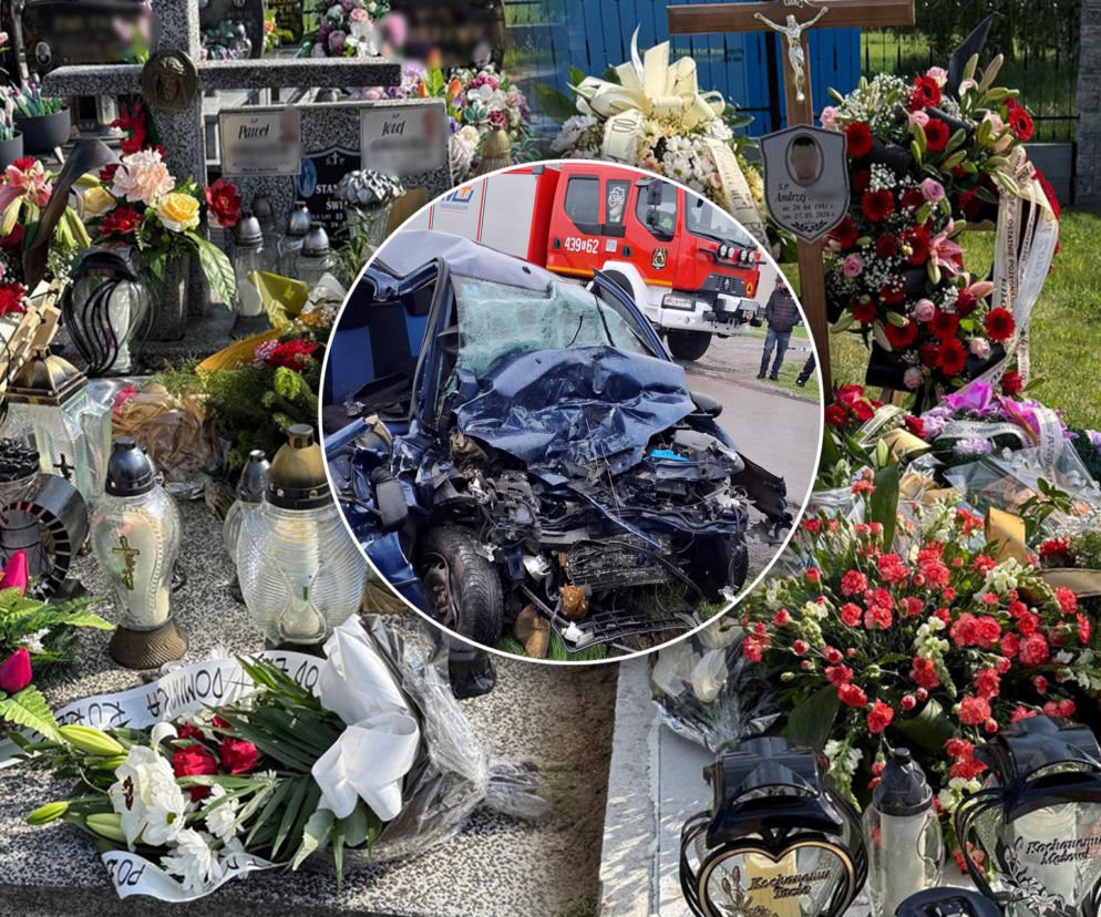 Ojciec i dwaj synowie spoczęli w grobach po tragicznym wypadku. Wieś pożegnała mężczyzn w poruszającej ceremonii