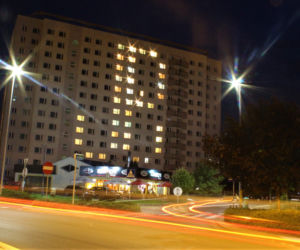 Iluminacja na Kordeckim