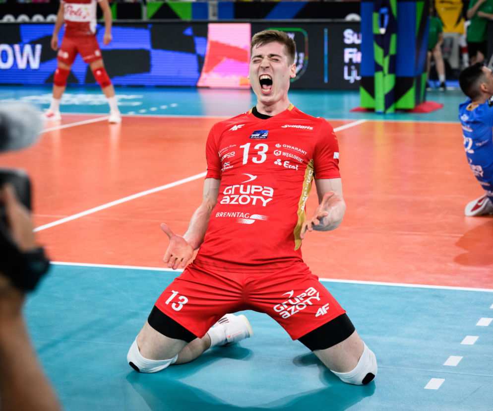 Siatkówka, Zaksa Kędzierzyn, Itas Trentino, Liga Mistrzów, finał 2022, Lublana, Kamil Semeniuk
