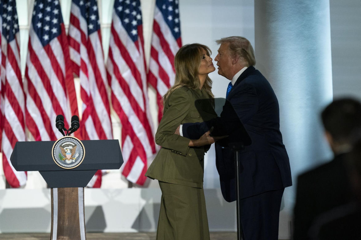 Taki styl ma Melania Trump