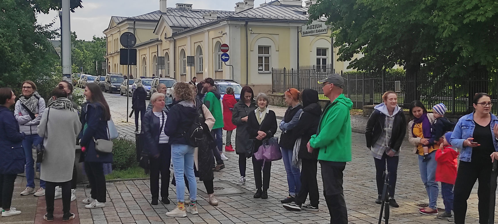 Protest kobiet "Ani jednej więcej!" w Kielcach (14 czerwca 2023)