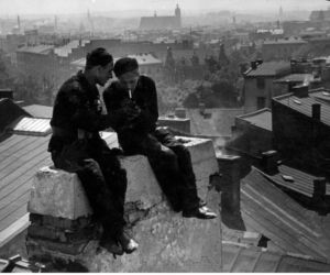 Panorama Krakowa 90 lat temu