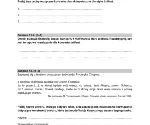 Matura 2021: historia muzyki. Pytania, arkusz CKE, zadania [poziom rozszerzony matura 5.05.2021] 