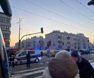 Wypadek na Pradze-Południe (19.01.2026)