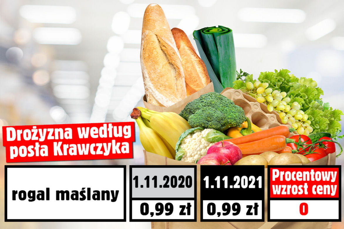 Wzrost cen wg. posła Krawczyka