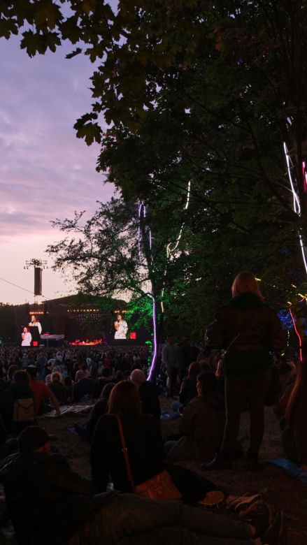 ZORZA 2025 w Warszawie. Zdjęcie z pierwszego dnia festiwalu Dawida Podsiadły