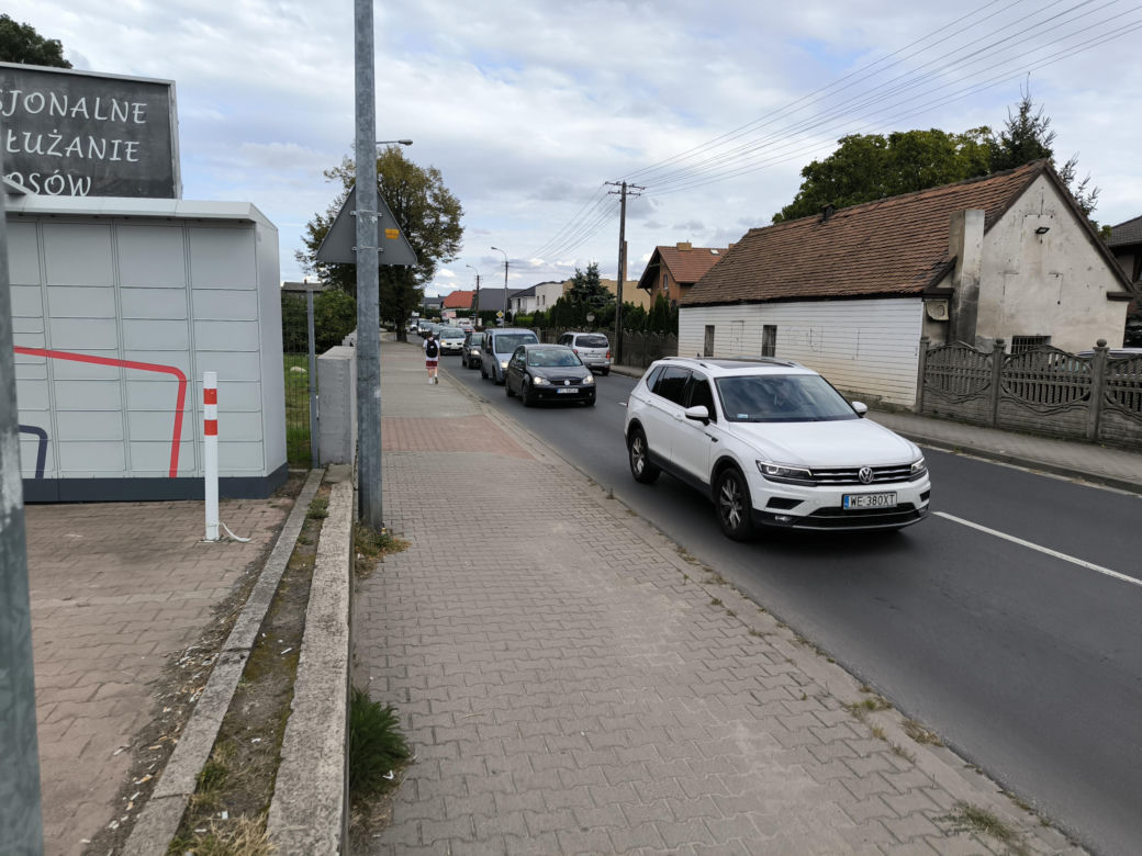 Ulica Gronowska w Lesznie