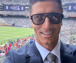 Robert Lewandowski na finale mundialu