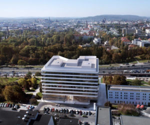 Biurowiec AXIS w Krakowie - wizualizacja