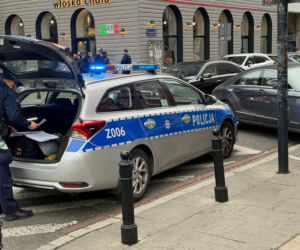 Atak nożownika w centrum Warszawy