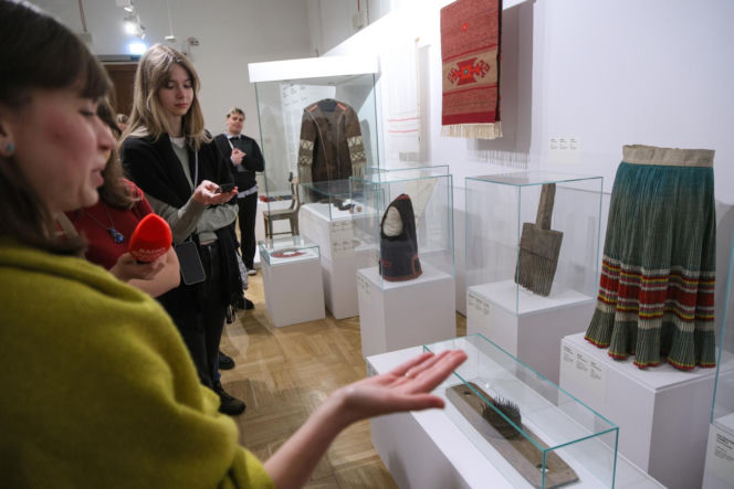 Przedpremierowy pokaz wystawy "Formy obecności. Sztuka Łemków/Rusinów Karpackich" w Warszawie