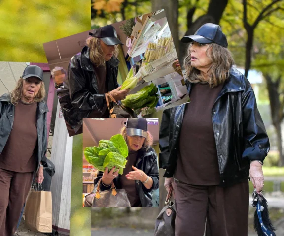 Perepeczko pieści sałatę na bazarze. Jej auto mocno zaskakuje