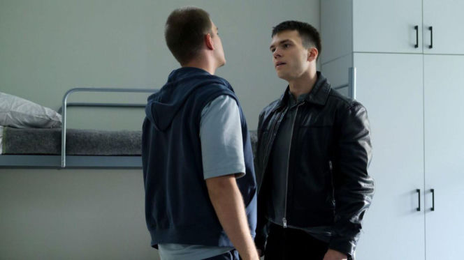 M jak miłość odc. 1898. Tomek Kubicki (Chris Cugowski), Mateusz (Rafał Kowalski)