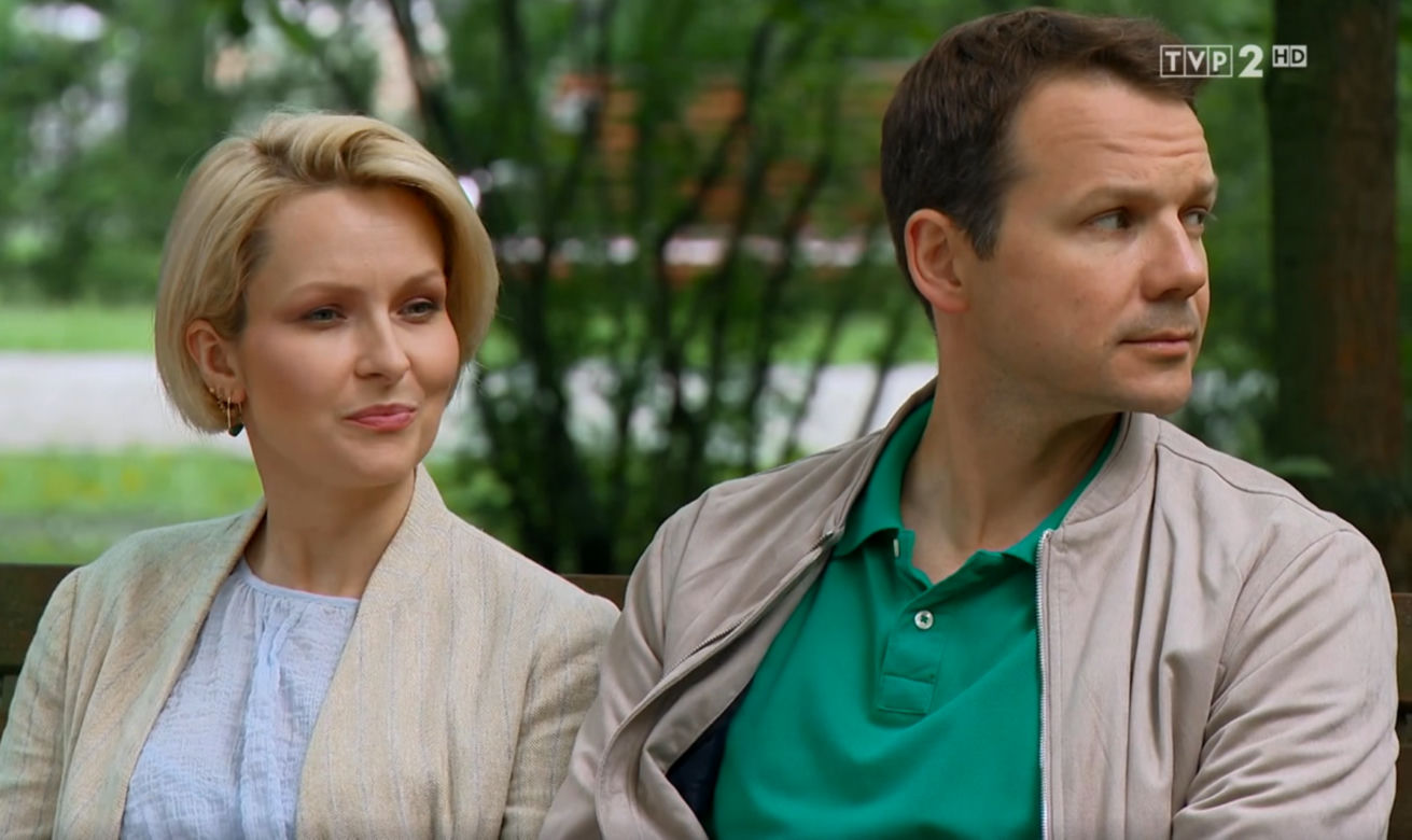 Barwy szczęścia, odcinek 2343, Bożena (Marieta Żukowska),Bruno (Lesław Żurek)