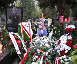 Tak wygląda grób Jacka Magiery po pogrzebie