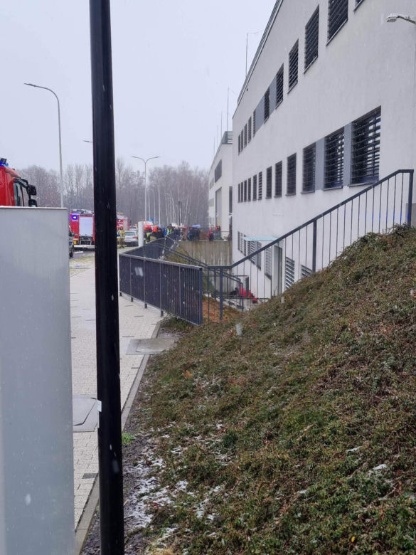 Wypadek przy Szpitalu Uniwersyteckim w Krakowie