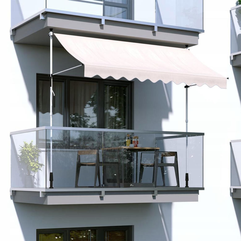 Zadaszenie na balkon w bloku