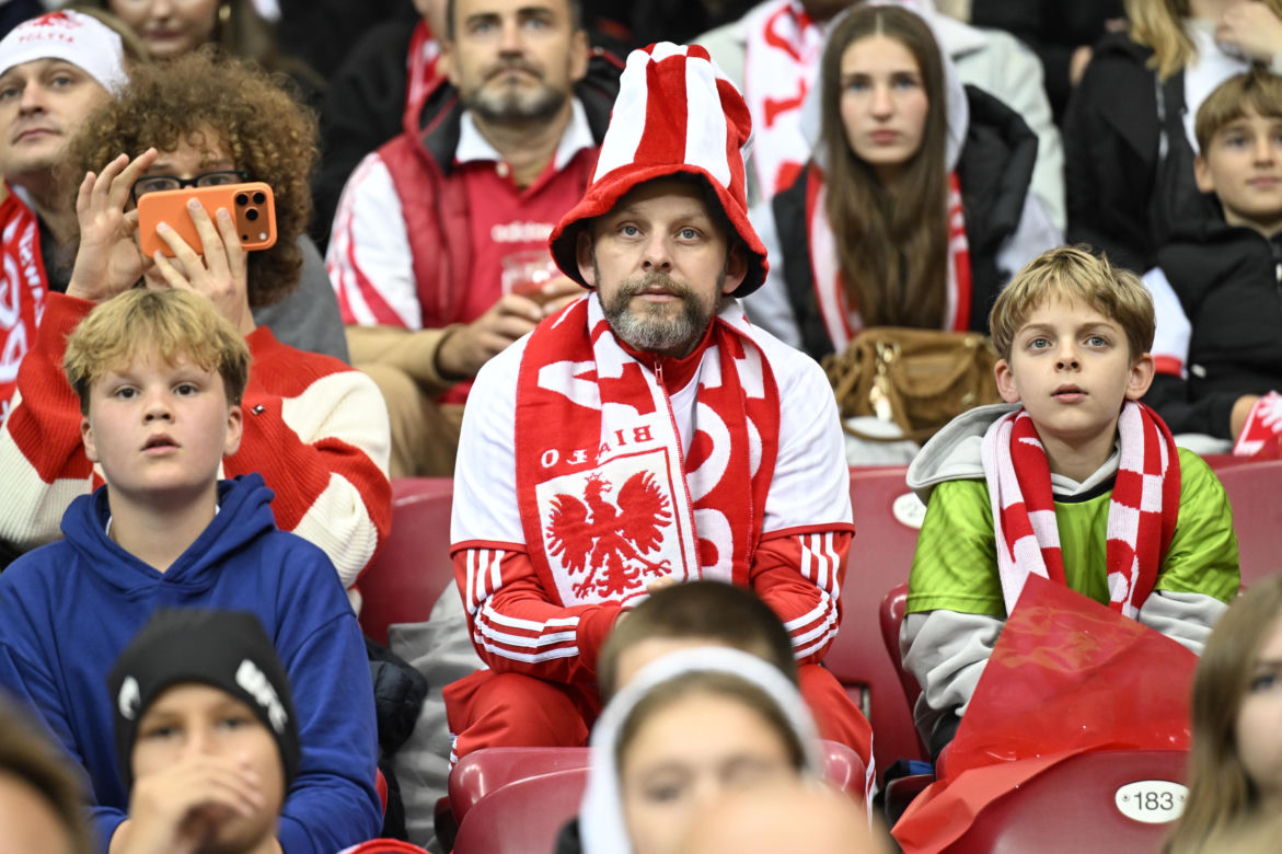 Tłumy kibiców na PGE Narodowym w Warszawie. Polska-Bośnia [ZDJĘCIA]