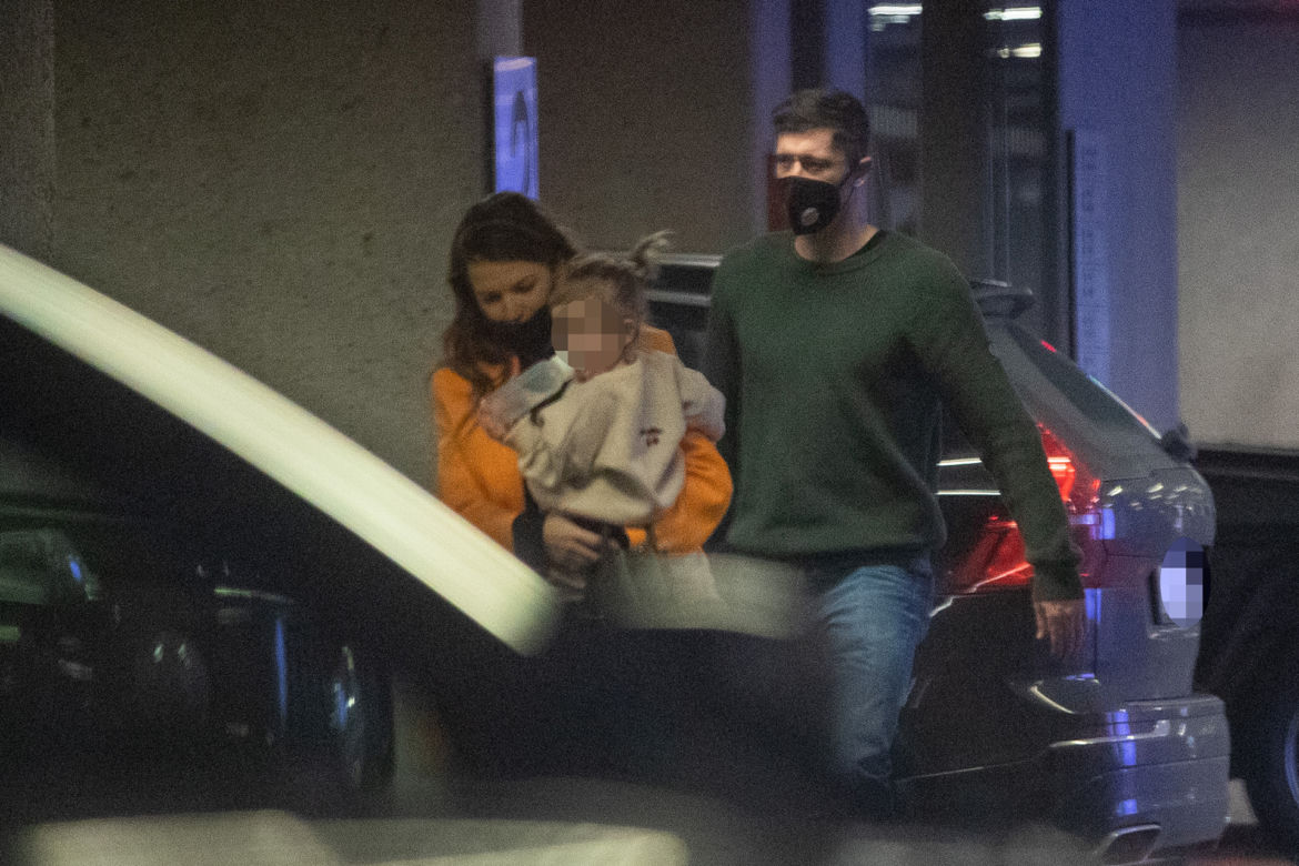 Robert Lewandowski na zakupach w najdroższym sklepie w Polsce