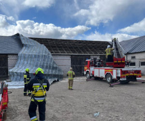 Wyjeżdżali do wypadków, pożarów i usuwania skutków wichury. Łukowscy strażacy interweniowali 69 razy w ciągu tygodnia