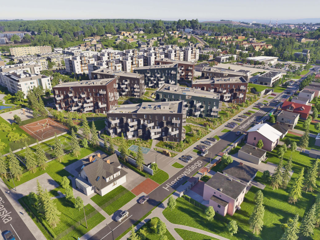 W Katowicach powstaje osiedle przypominające podwórka z dawnych lat. 342 mieszkania