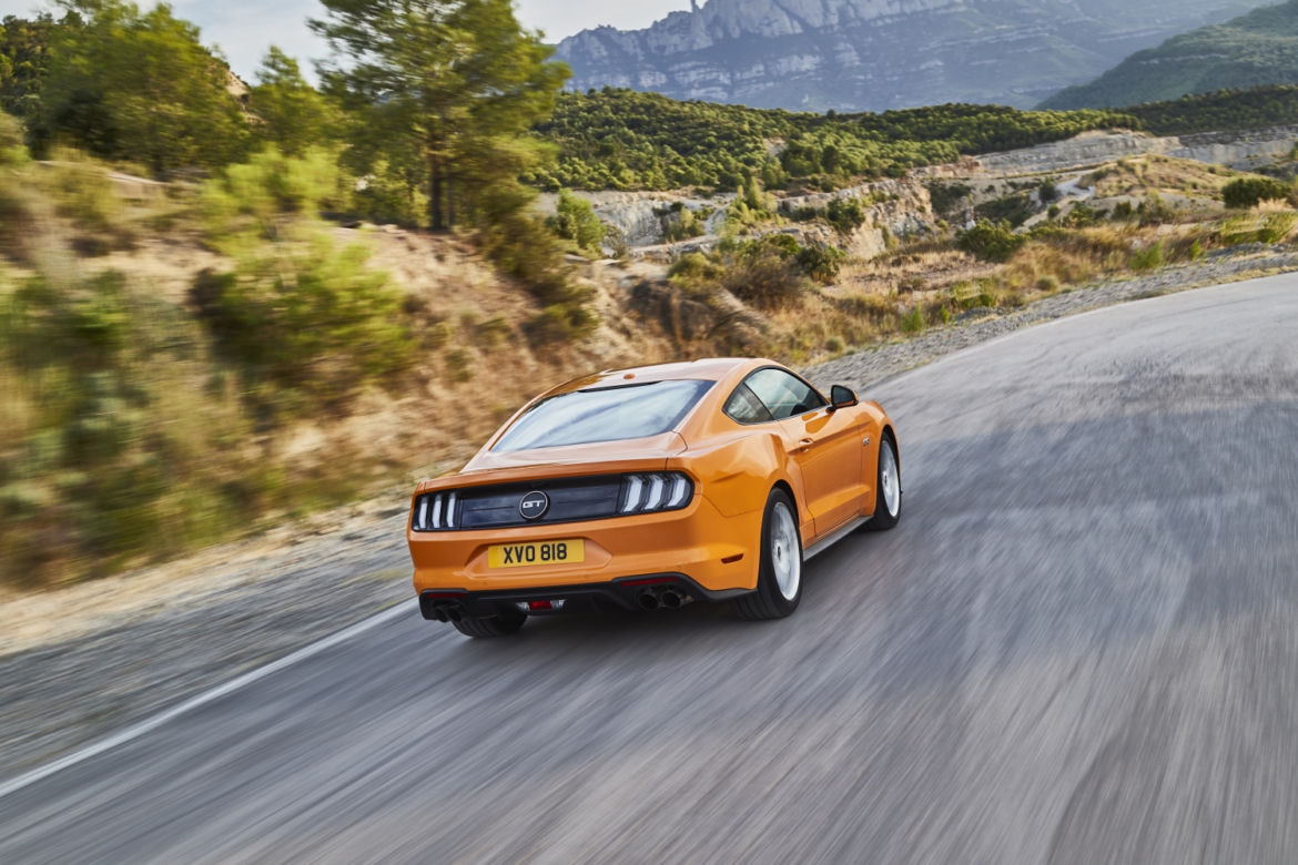Ford Mustang lifting 2018