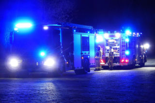 Pożar dzikiego wysypiska na Targówku