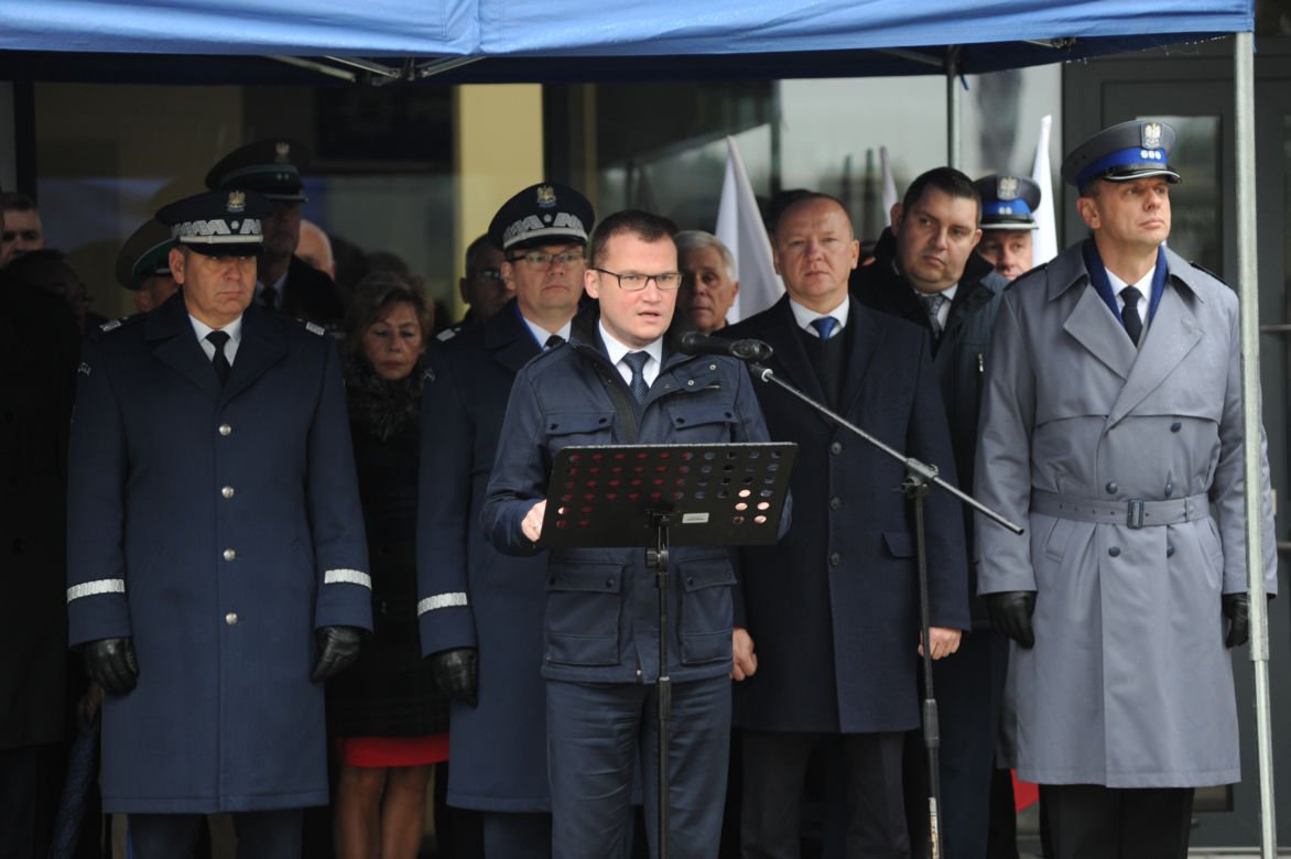 Otwarcie nowej komendy policji w Białogardzie