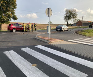 Tragiczny wypadek na DW 434 w pow. gostyńskim. Czołowe zderzenie dwóch samochodów