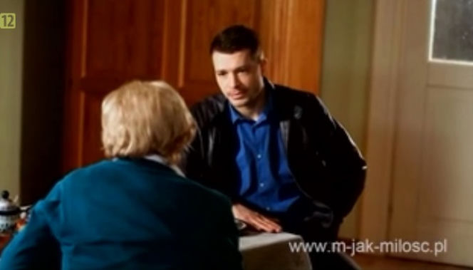 M jak miłość. Tomek (Andrzej Młynarczyk), Barbara (Teresa Lipowska)