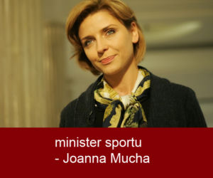 minister sportu - Joanna Mucha