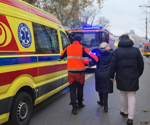Zderzenie tramwajów i autobusu w Warszawie 18.11.2025