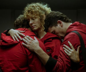Dom z papieru 5: Denver (Jaime Lorente), Sztokholm (Esther Acebo), Bogota (Hovik Keuchkerian) 